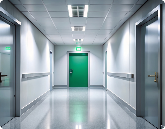 single-cleanroom-doors